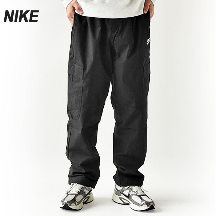 90s ナイロンパンツ　Nike ナイキ手袋　セット　ドローコード付き 90s NIKE ナイロントラックパンツ L 白タグ 銀タグ ネイビー | 古着屋 Uan