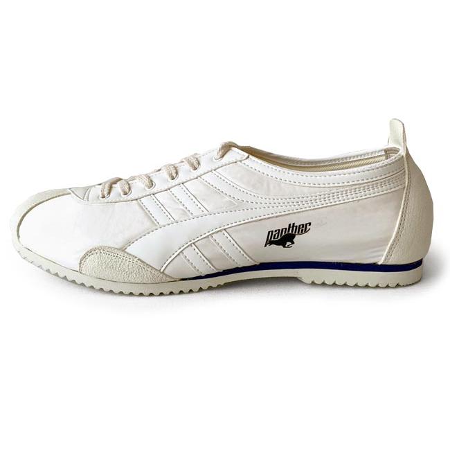 PANTHER パンサー スニーカー メンズ 靴 シューズ ローカット PANTHER DERA デラ ナイロン スエードレザー 白 ホワイト  (PTJ-0003)