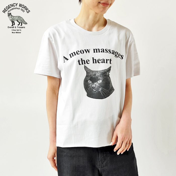 リージェンシーワークス FOXプリントTシャツ REGENCY WORKS 2025春夏新作 レディース メンズ 国内正規品 メール便可能5 リージェンシーワークス FOXプリントTシャツ REGENCY WORKS 2025
