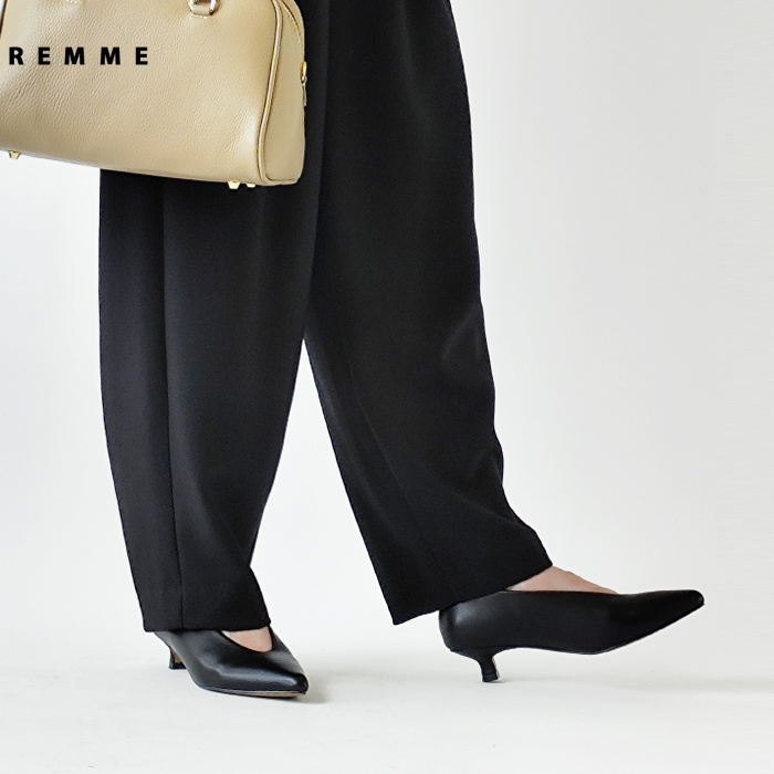REMME（レメ） ポインテッドパンプス レディース シューズ 靴 パンプス