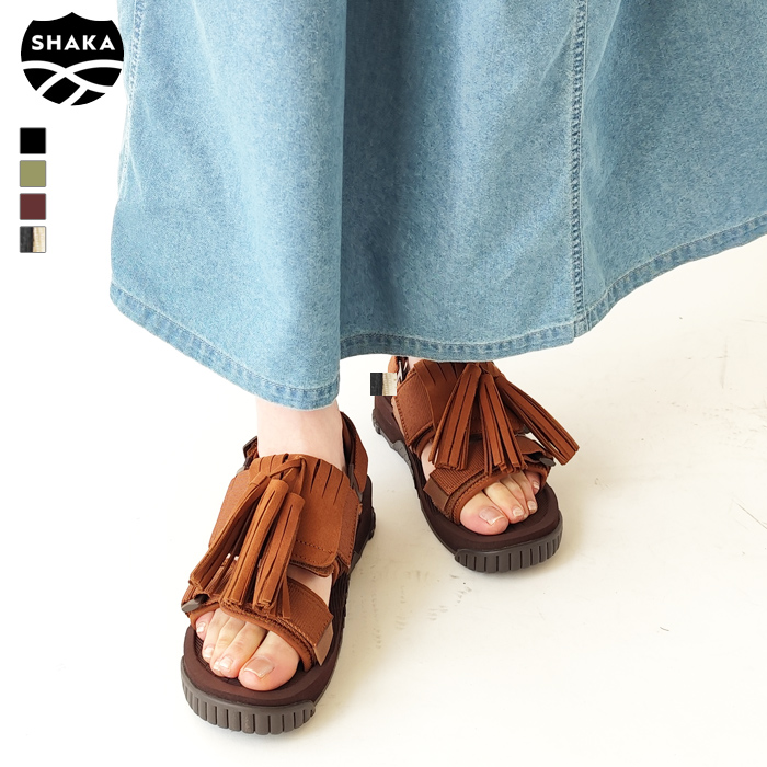 SHAKA シャカ サンダル レディース WEEKENDER TASSEL