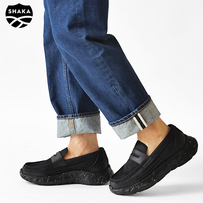 SHAKA（シャカ） ローファー スニーカー BLK METEOR LOAFER SXL