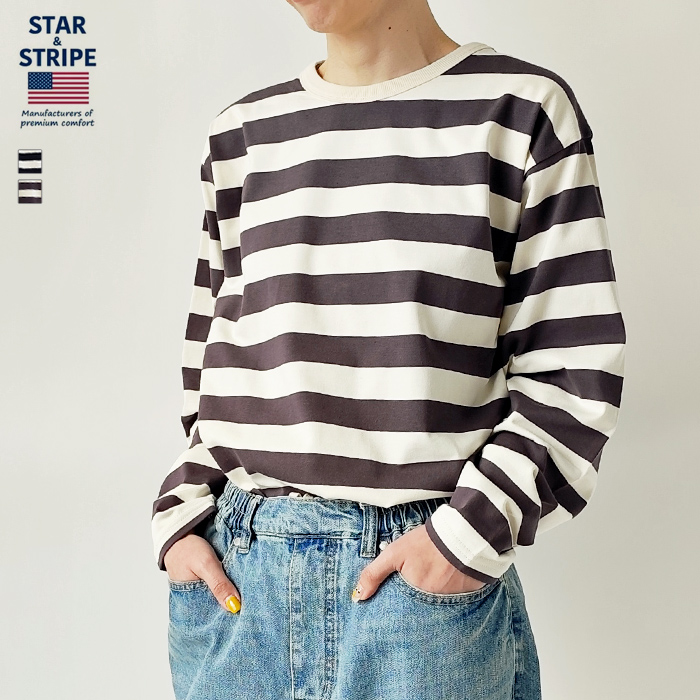STAR&STRIPE スターアンドストライプ トップス 長袖 レディース