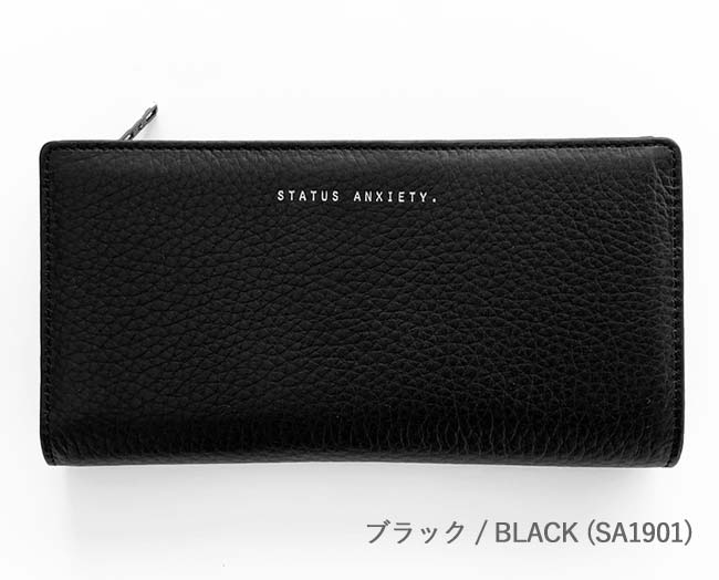 STATUS ANXIETY ステータスアングザエティー 長財布 本革 二つ折り 小銭入れ付き レザー ロングウォレット レディース メンズ (OLD FLAME)｜j-piaplus｜02