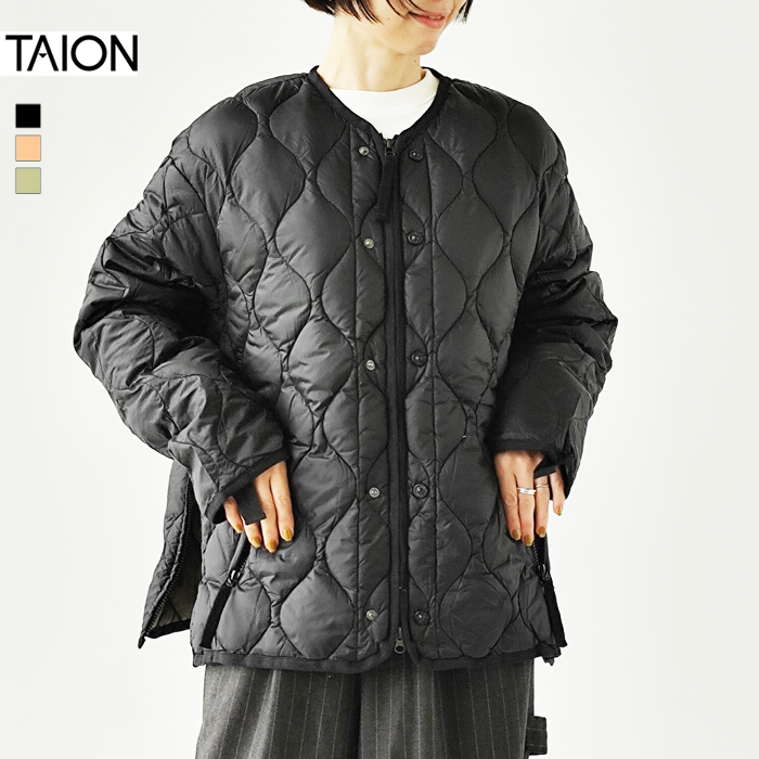 TAION（タイオン） ダウン ジャケット ミリタリー M65 ショート ダウン