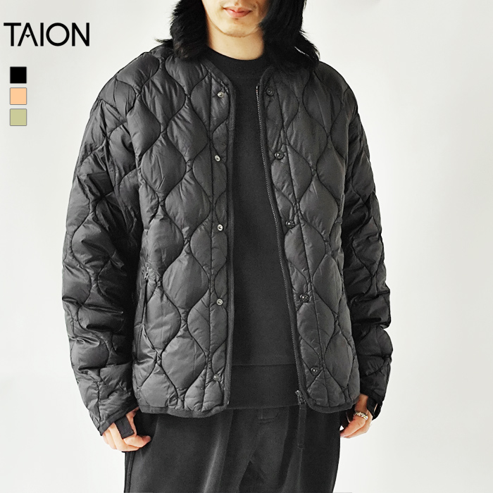 TAION（タイオン） ダウン ジャケット ミリタリー M65 ライナー ダウン