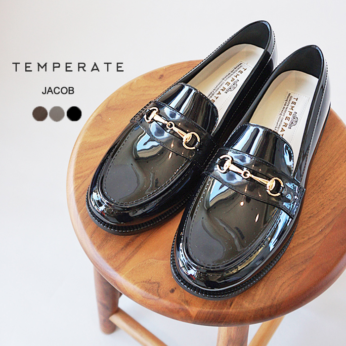 TEMPERATE テンパレイト レインシューズ ローファー レディース