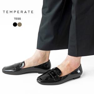 テンパレイト レインシューズ ローファー レディース TEMPERATE TESS パンプス スリッ...