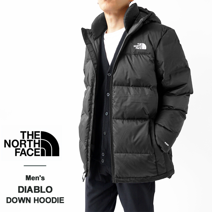 ザ ノースフェイス ダウンジャケット メンズ THE NORTH FACE Men's DIABLO DOWN HOODIE ディアブロ フード付き アウター NF0A4M9L｜j-piaplus｜02