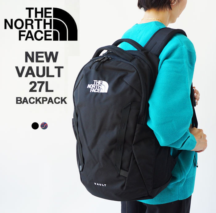 ノースフェイス THE NORTH FACE リュック 27L VAULT ヴォルト バックパック リュックサック デイパック (NF0A3VY2)