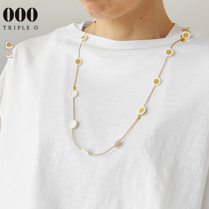 トリプル オゥ ネックレス レディース 000 TRIPLE O ポルカドット