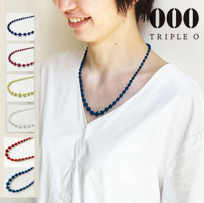 000 TRIPLE O トリプル オゥ ネックレス レディース スフィアプラス 60