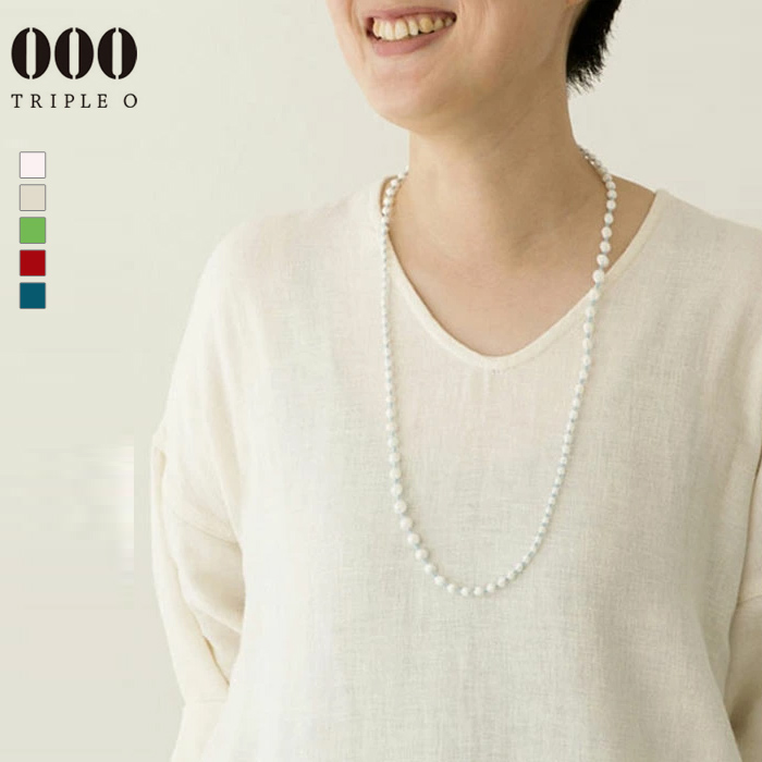 000 TRIPLE O トリプル オゥ ネックレス レディース スフィアプラス 80