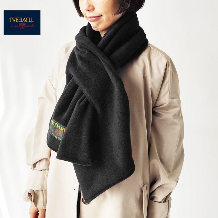 TWEED MILL（ツイードミル） フリース マフラー Fleece レディース