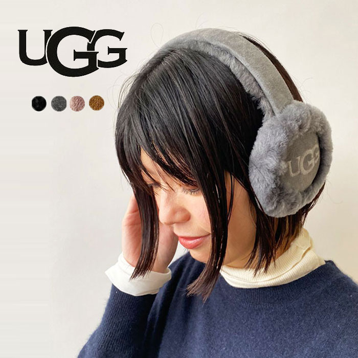 アグ イヤーマフ レディース UGG W EMBROIDERED LOGO EARMUF 20955 耳