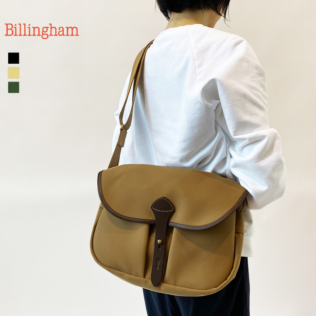 (正規販売店) ビリンガム ショルダー バッグ Billingham ウィッカム サッチェル スモール コットン レザー 本革 WICKHAM  SATCHEL SMALL (5834)