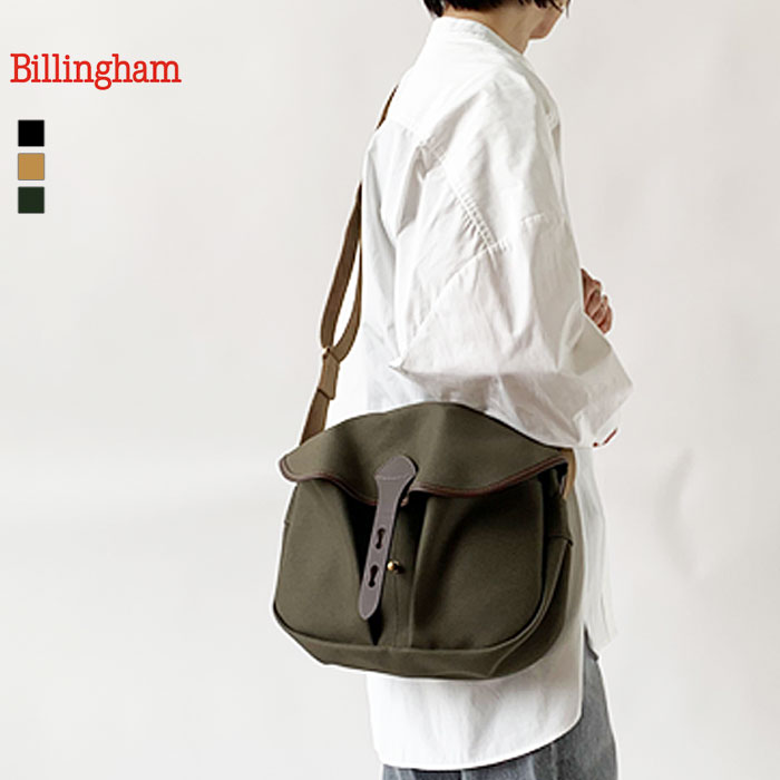 (正規販売店) ビリンガム ショルダー バッグ Billingham ウィッカム サッチェル スモール コットン レザー 本革 WICKHAM  SATCHEL SMALL (5834)