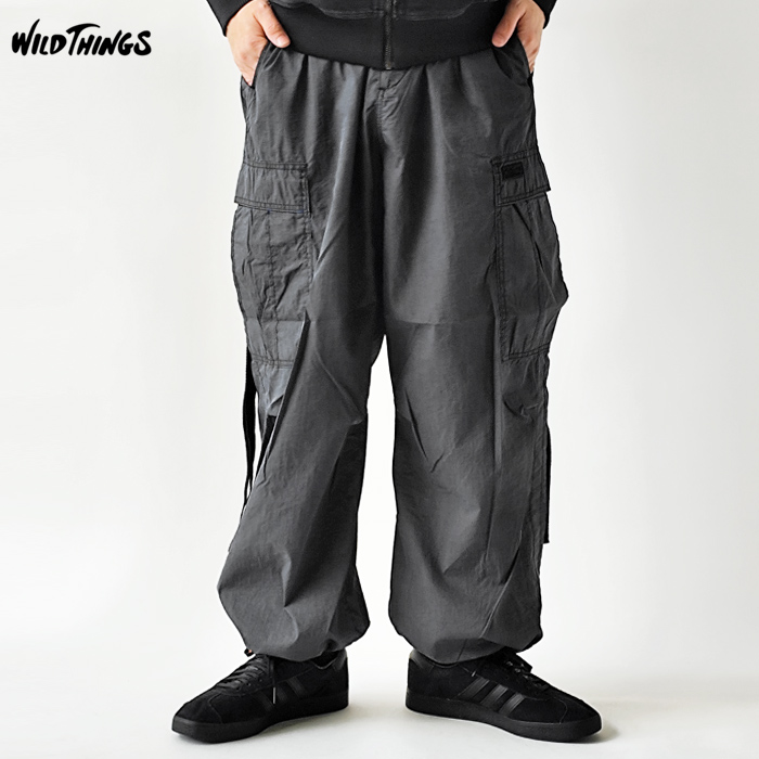 WILD THINGS（ワイルドシングス） パンツ DOUBLE DYED NYLON CARGO