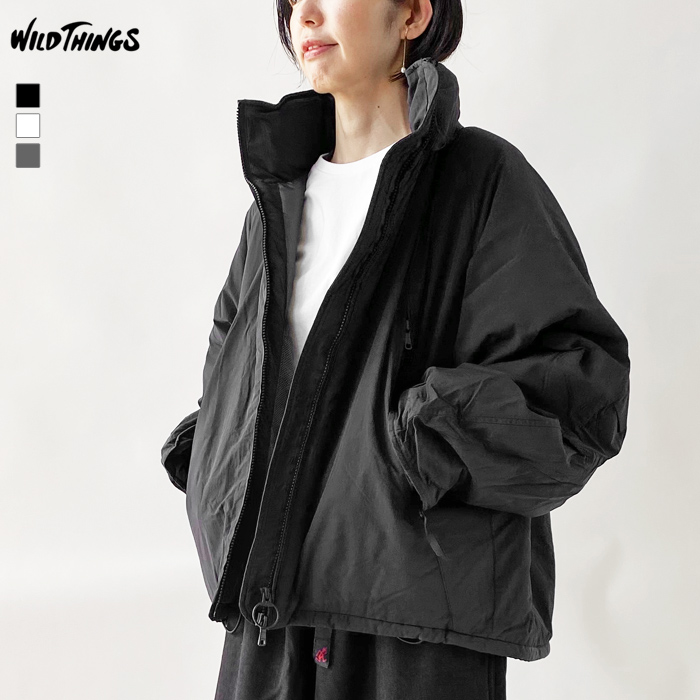 【美品】 ワイルドシングス イアパピヨネ ダブルジップ フード付 ジャケット WILD THINGS ワイルドシングス ハッピージャケット タイプ2