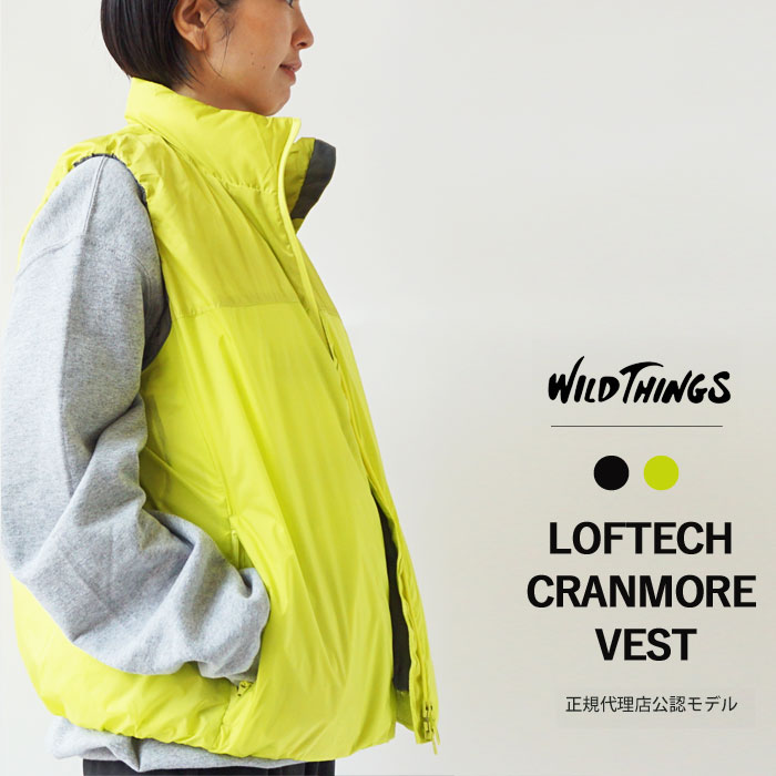 ワイルドシングス 中綿 ベスト レディース WILD THINGS LOFTECH CRANMORE VEST ロフテック クランモア WTW23119SK ダウンベスト≪★返品交換対象外≫｜j-piaplus｜03