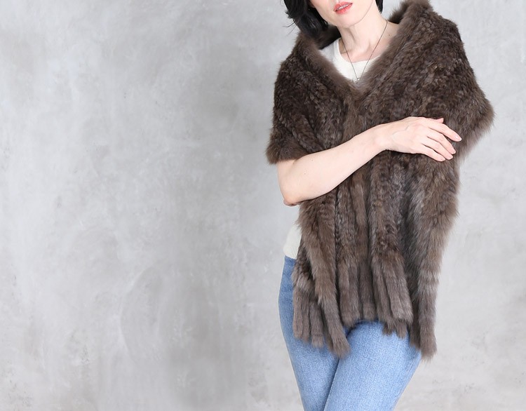 sankyo shokai [5%offクーポン]ロシアンセーブル編み込み