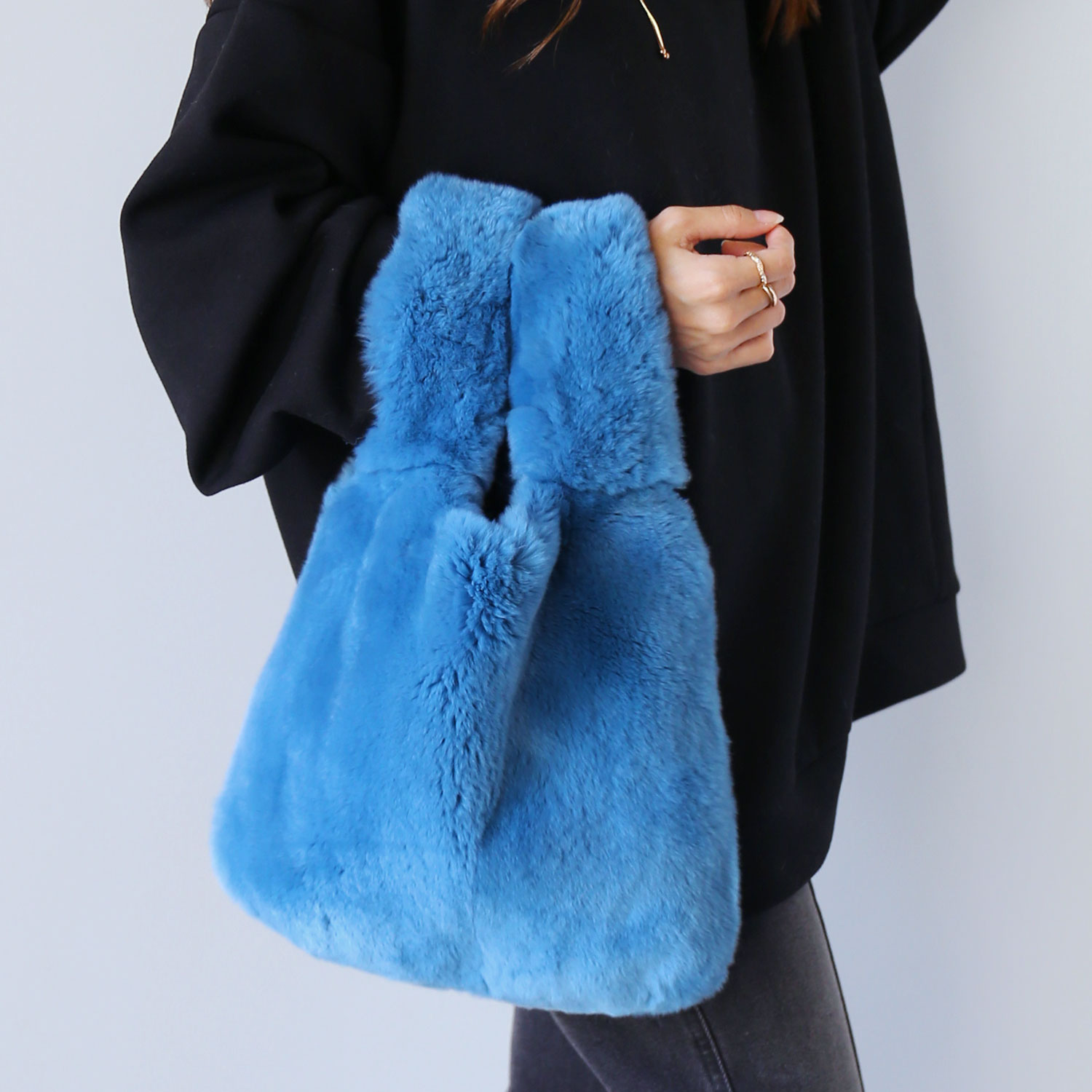 sankyo shokai（三京商会） レッキス ファーバッグ レディース 秋冬