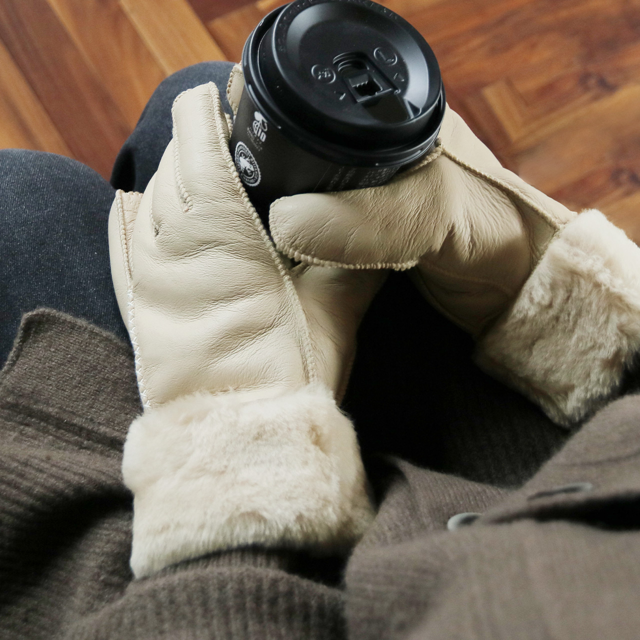 sankyo shokai（三京商会） [期間限定価格]ムートン グローブ ファー