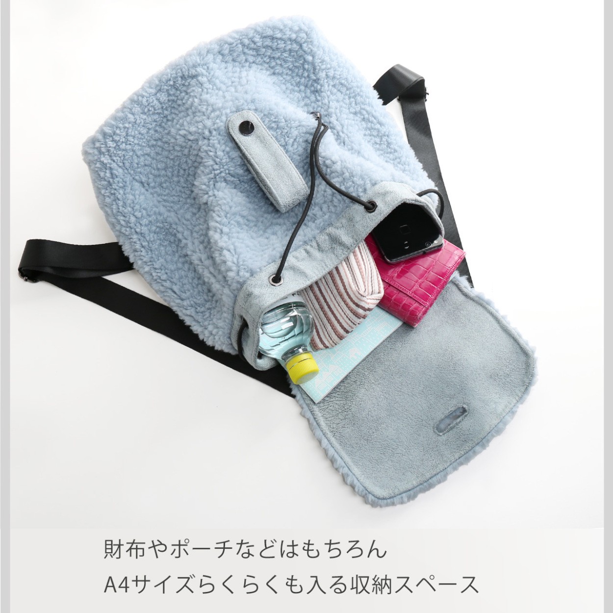 sankyo shokai（三京商会） ＜爆買＞フェイクムートン ウール リュック