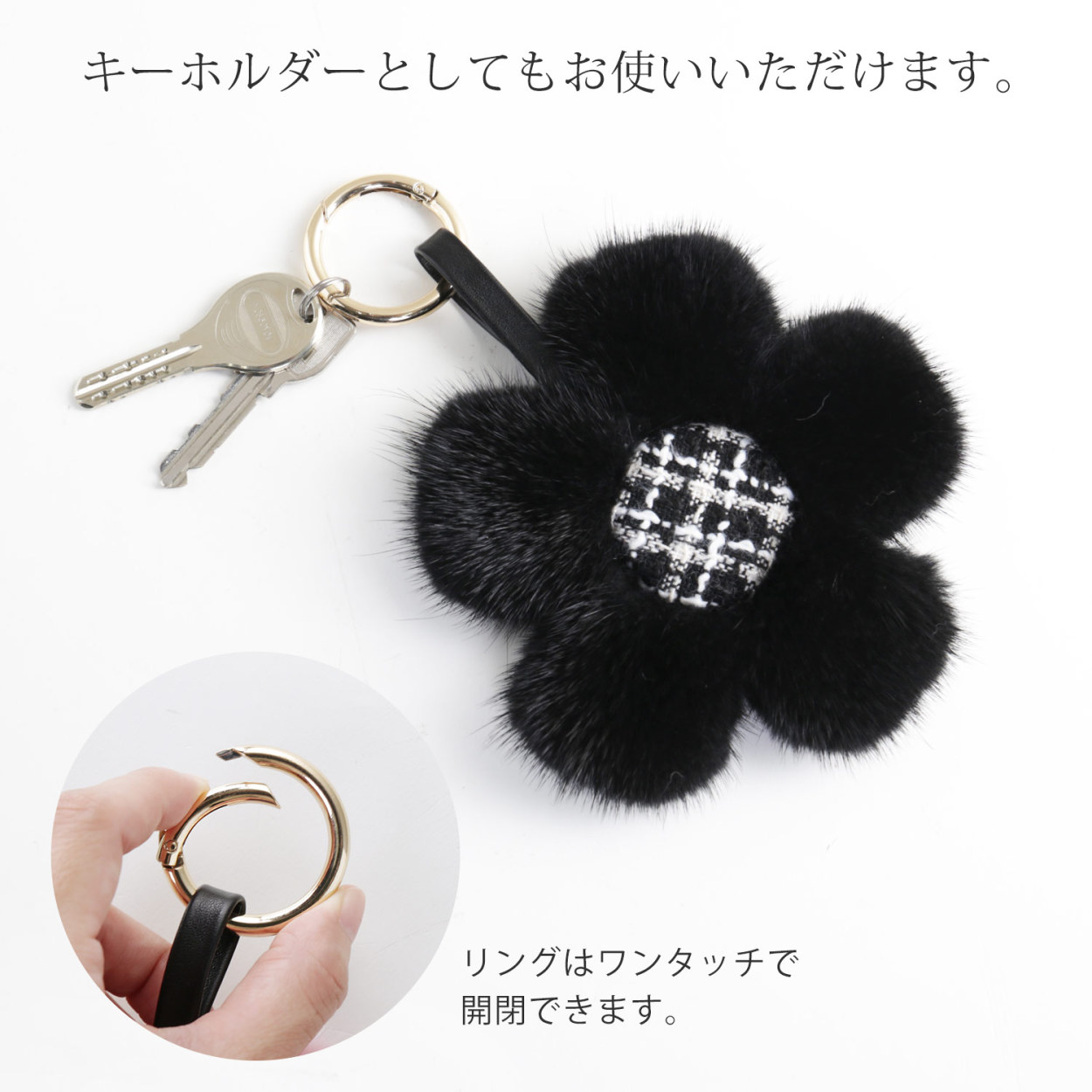 BARNEYS NEW YORK - 定価１万円 Yves Salomon ファー チャーム キーホルダーの通販 by moona's shop｜ バーニーズニューヨークならラクマ