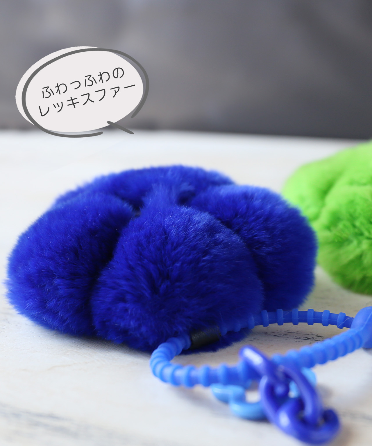 sankyo shokai（三京商会） バッグチャーム ファー チャーム フラワー