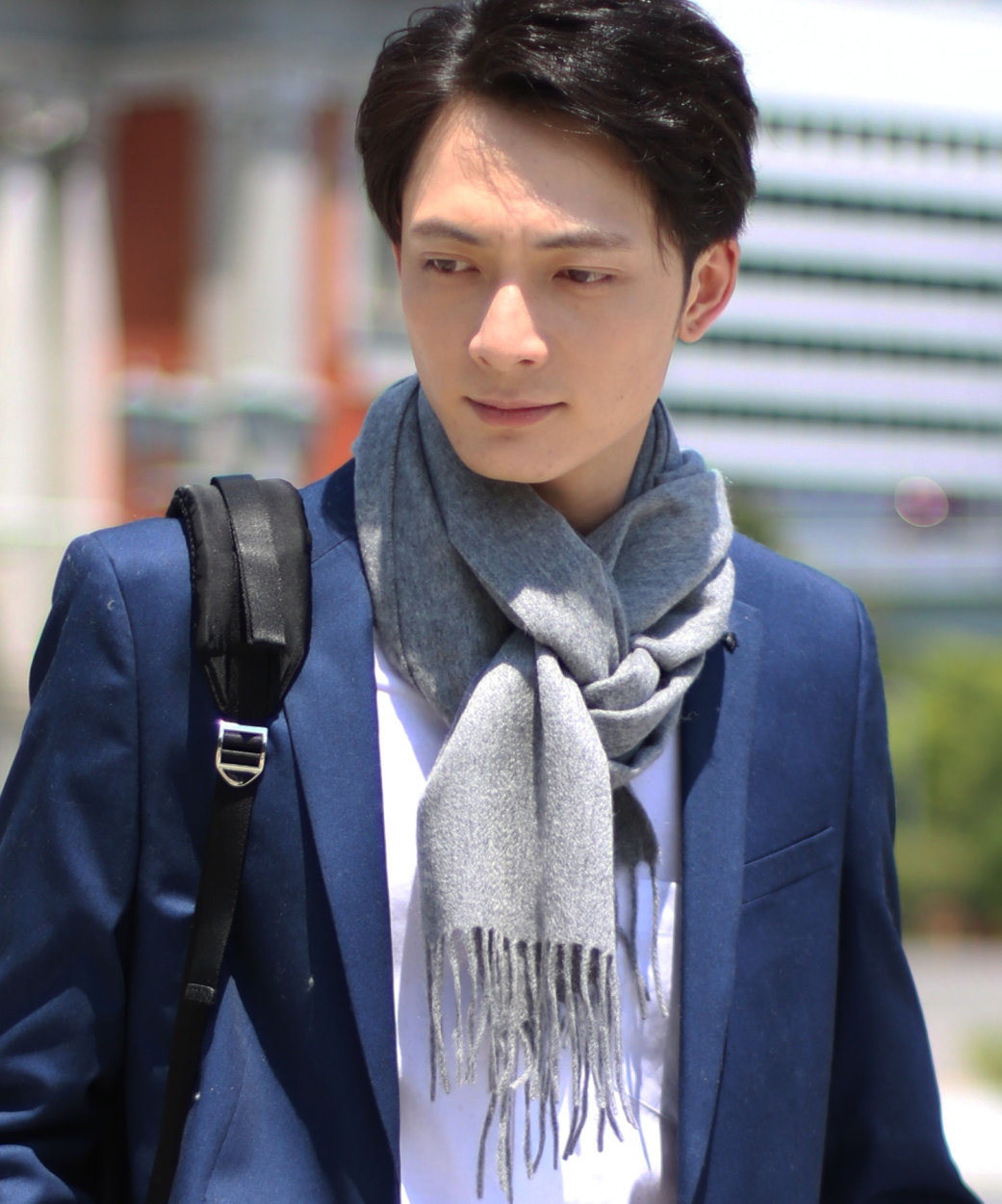 在庫安い カシミヤ クリスマス 名入れ刺繍 Sankyo Shokai 三京商会 通販 Paypayモール マフラー メンズ カシミヤ100 メンズマフラー カシミヤマフラー ネコポスで送料無料 2 Mens 1r 低価高評価