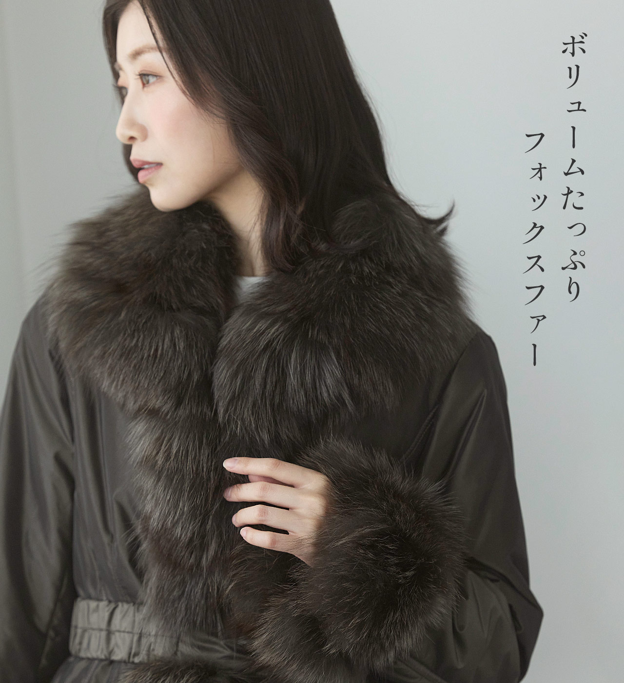 sankyo shokai（三京商会） [10%offクーポン]ファー付きコート コート