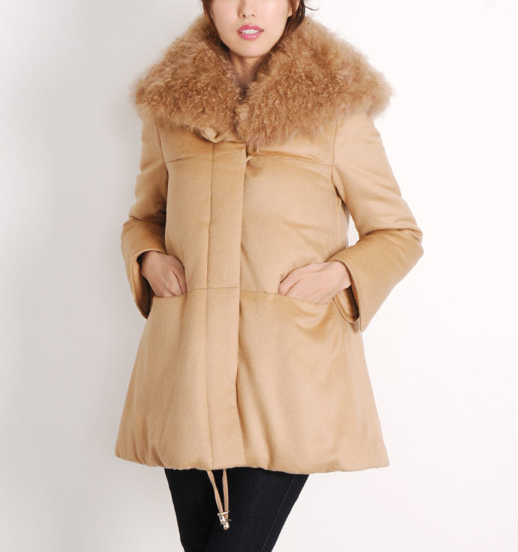 sankyo shokai（三京商会） 毛皮/ファー/カシミヤ混ダウンコート