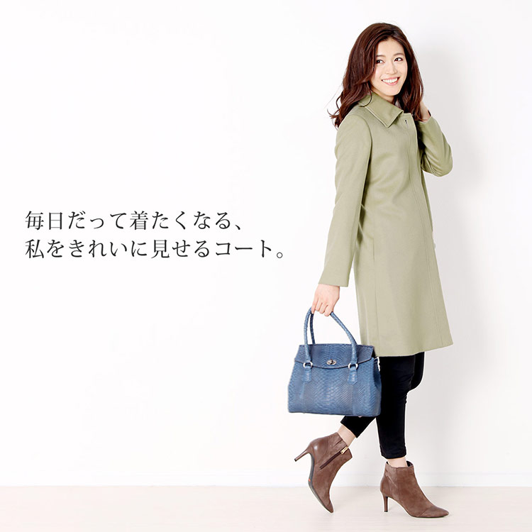 sankyo shokai（三京商会） カシミヤ コート 100% ステンカラーコート