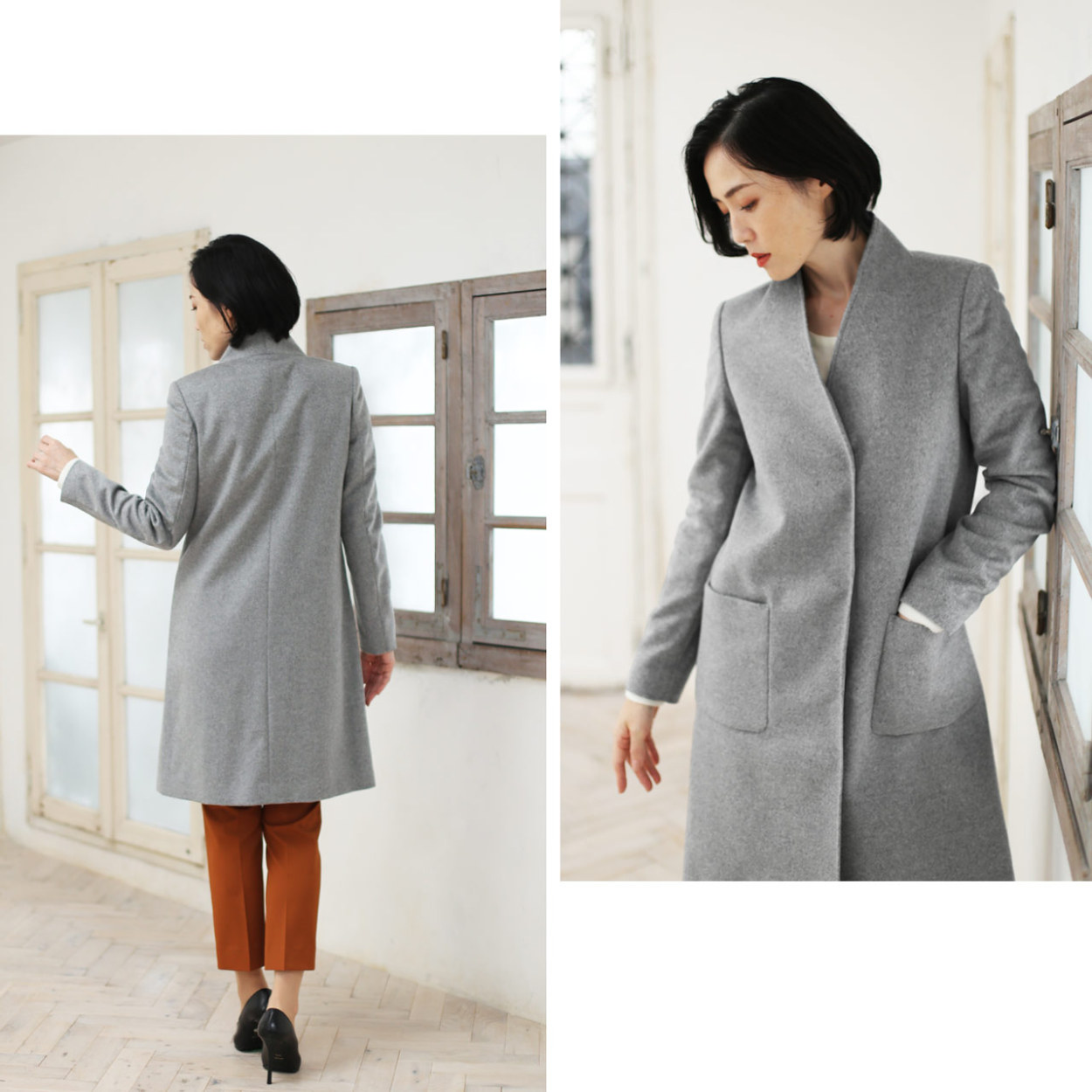 Filomo（フィローモ） カシミヤコート レディース 100％ ロング コート