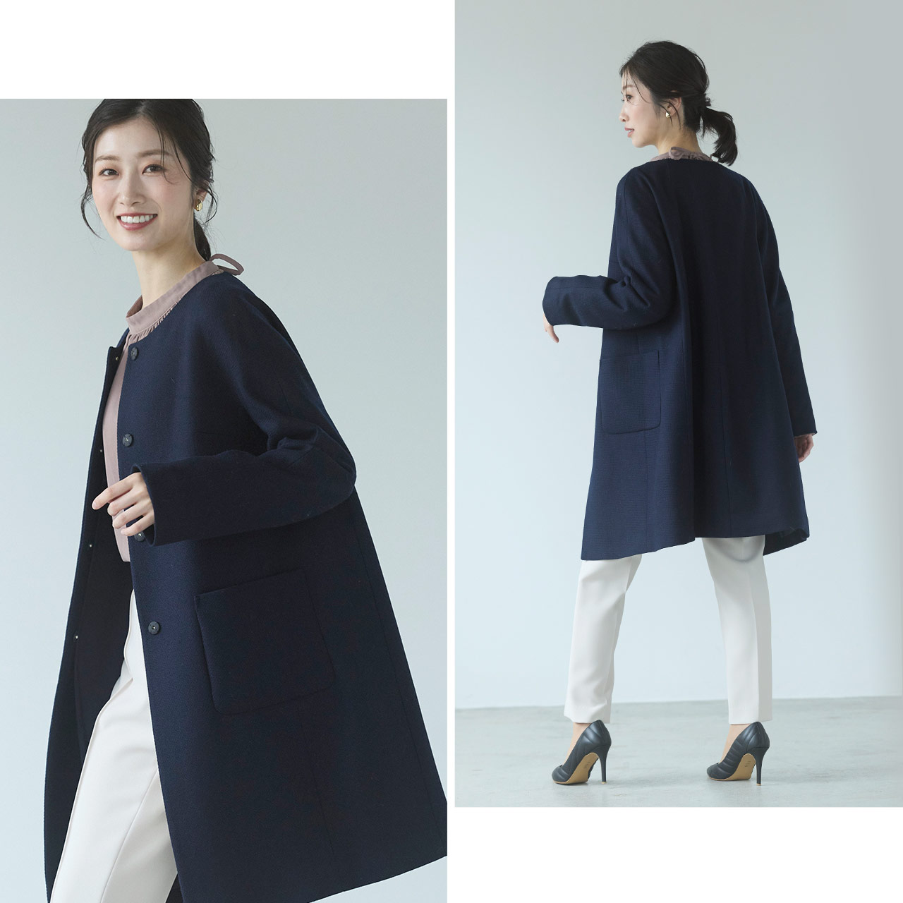 Filomo（フィローモ） ライナー 付き コート 3way ダウンベスト