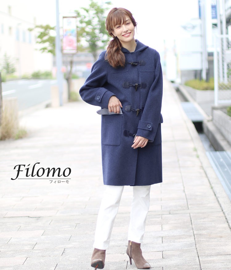 Filomo [フィローモ] カシミヤ ブレンド ウール ダッフル コート