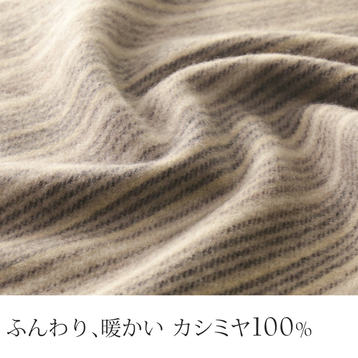 Filomo（フィローモ） [10%offクーポン]カシミヤ100% ストライプ