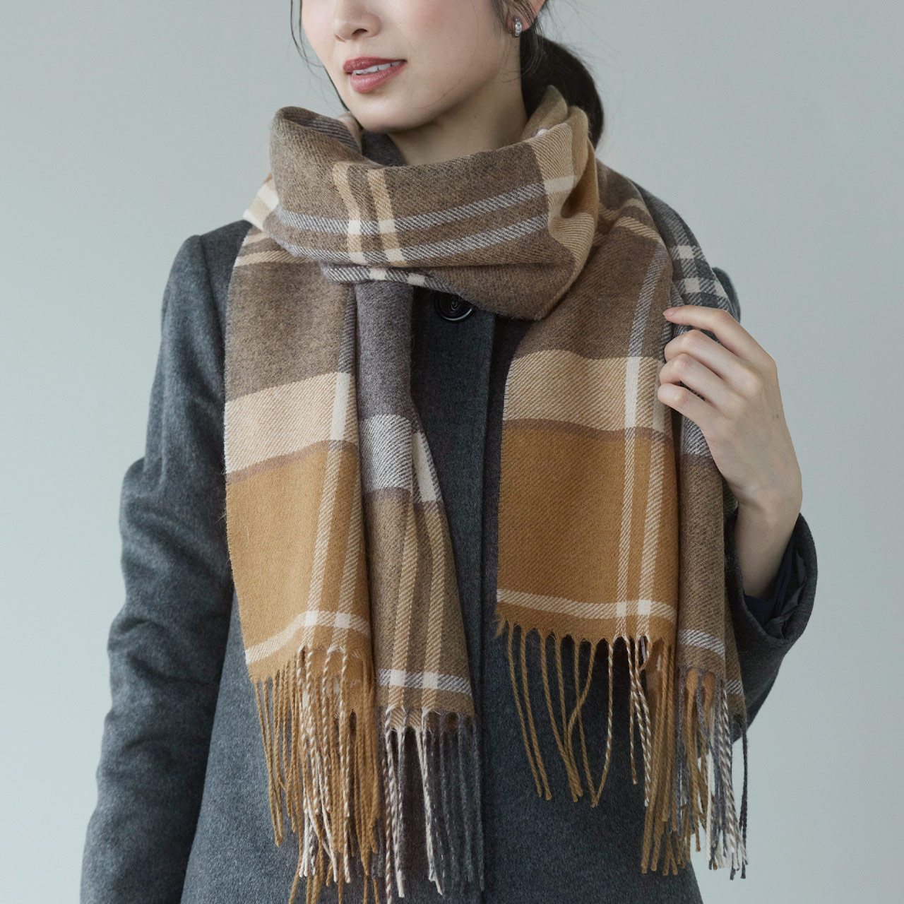 sankyo shokai（三京商会） ［期間限定価格］カシミヤ 100% ストール