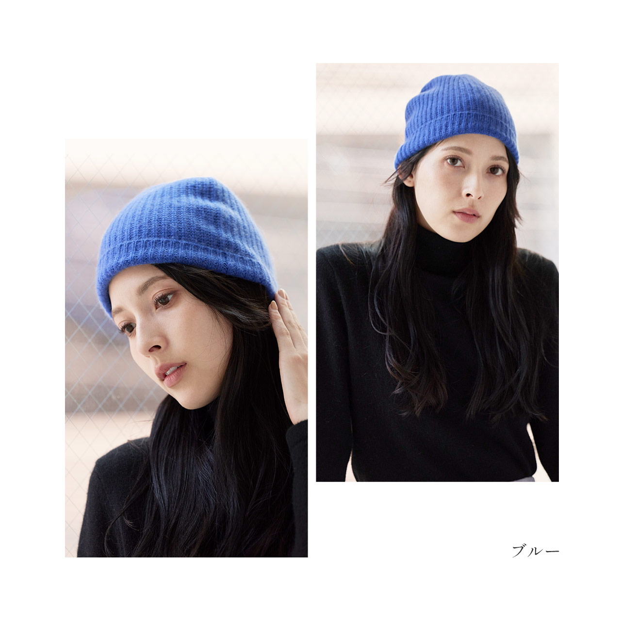 sankyo shokai（三京商会） ニット帽 レディース カシミヤ100％ 帽子