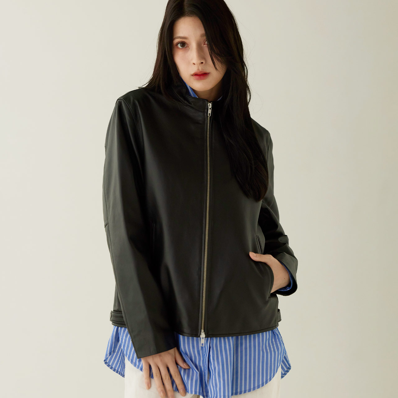 sankyo shokai（三京商会） レザージャケット レディース ソフト ラム