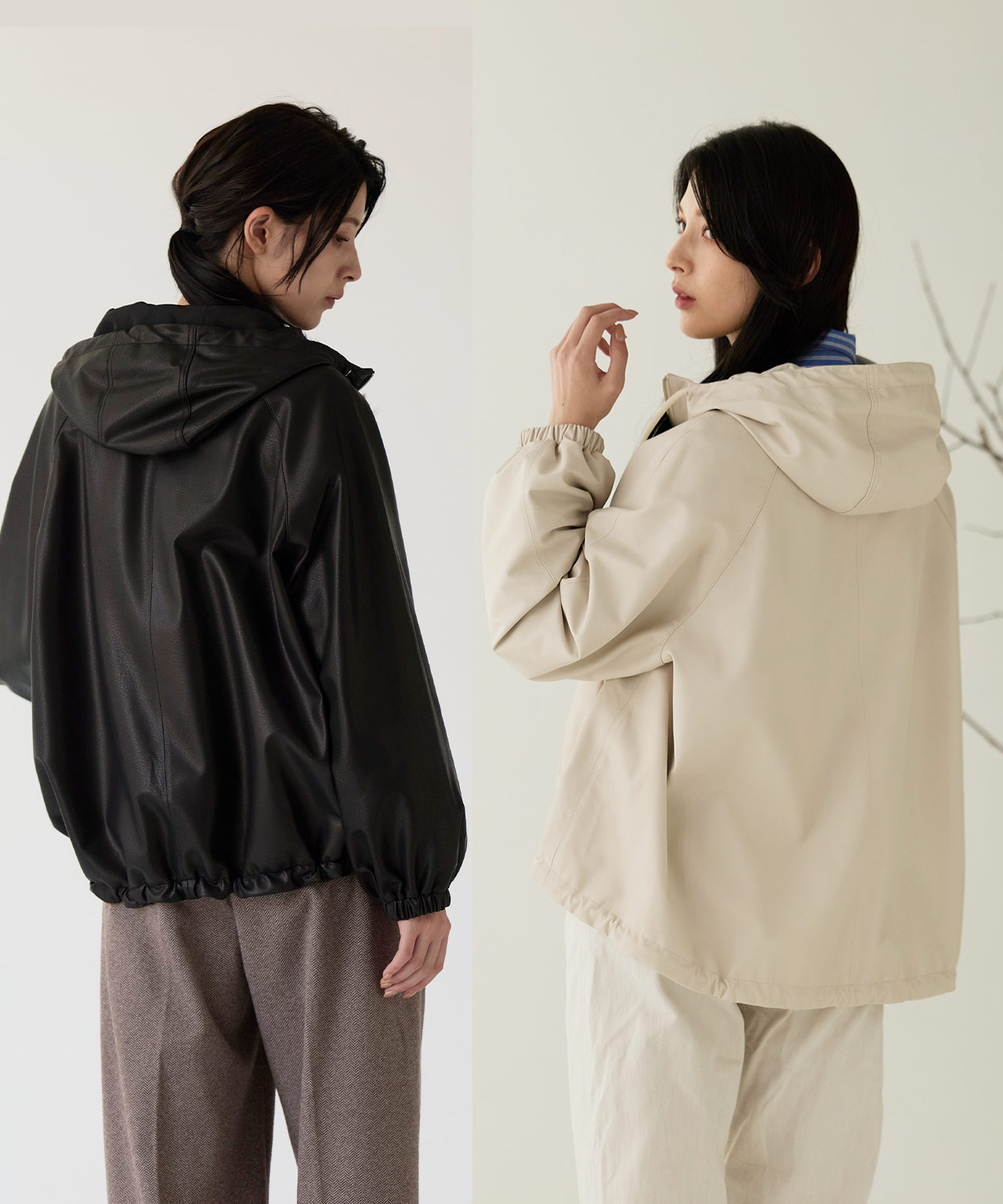 レザージャケット レディース ラム レザー フード付き ゆったり 上質 軽量 ブランド Filomo やわらか 本革 ジャケット 女性 アウター 秋 春 ライダース シンプル ラグラン ギフト プレゼント 6F (04000107r) Filomo（フィローモ） レザージャケット レディース ラム レザー