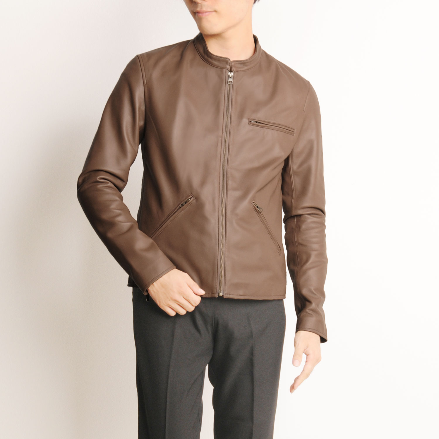 sankyo shokai（三京商会） ＜爆買＞レザージャケット メンズ 本革