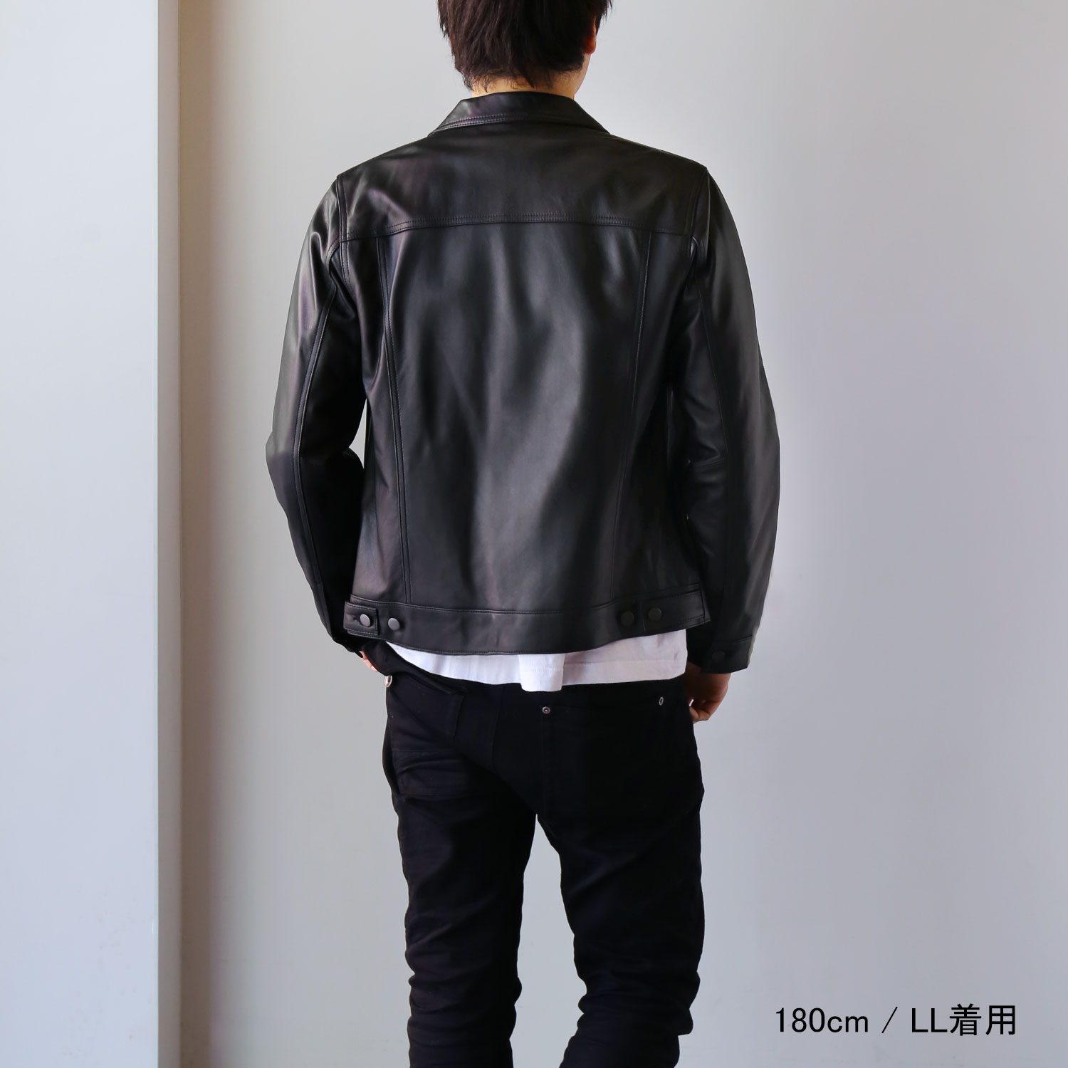 sankyo shokai（三京商会） ［訳あり］レザージャケット 革ジャン 本革