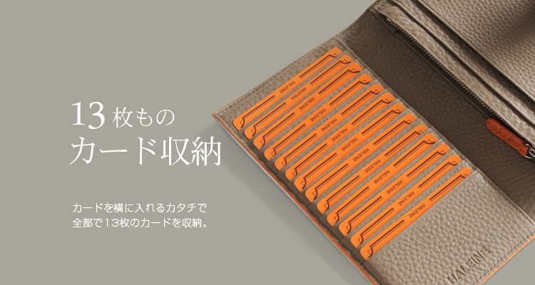 HALEINEクロコダイル長財布手帳型 HALEINE [5%offクーポン]クロコダイル財布 crocodile ［HALEINE