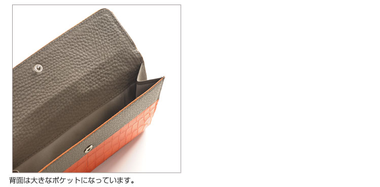 HALEINE クロコダイル財布 crocodile ［HALEINE］クロコダイル長