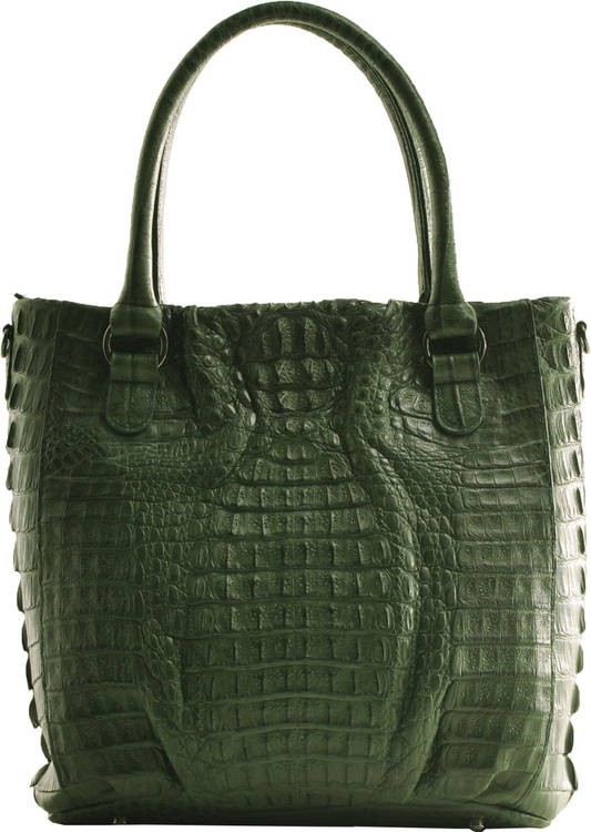 sankyo shokai（三京商会） ワニ革 カイマン 2Way トートバッグ マット