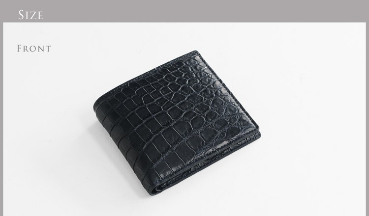 ［10%OFFクーポン］クロコダイル折り財布 マット 加工 無双 一枚革 両カード メンズ 父の日 全13色(No.06000731-1-mens-1)【爆買!!】の画像