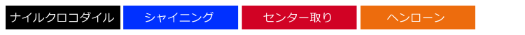 クロコダイル ハンドバッグ ヘンローン