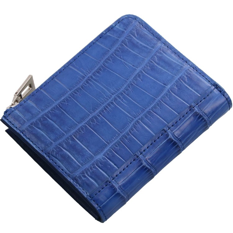クロコダイル コンパクト L字ファスナー 財布 アウトポケット 付き メンズ キャッシュレス 全10色(No.06000763-1-mens-1)［ ネコポスで送料無料］ 06000763-1-mens-1r sankyo shokai-三京商会 通販 